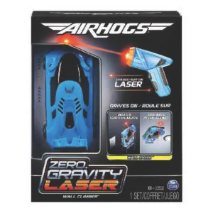 Air Hogs, Zero Gravity Light, Light-Guided Wall Racer, Wall Climbing Race Car, Blue