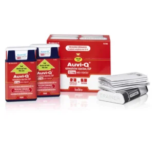 AUVI-Q Epinephrine Injection, USP 0.3 mg Auto-Injector For Adults – Pack of 2 With Trainer