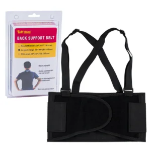 Back Support Belt- L/XL with Outer Elastic Straps